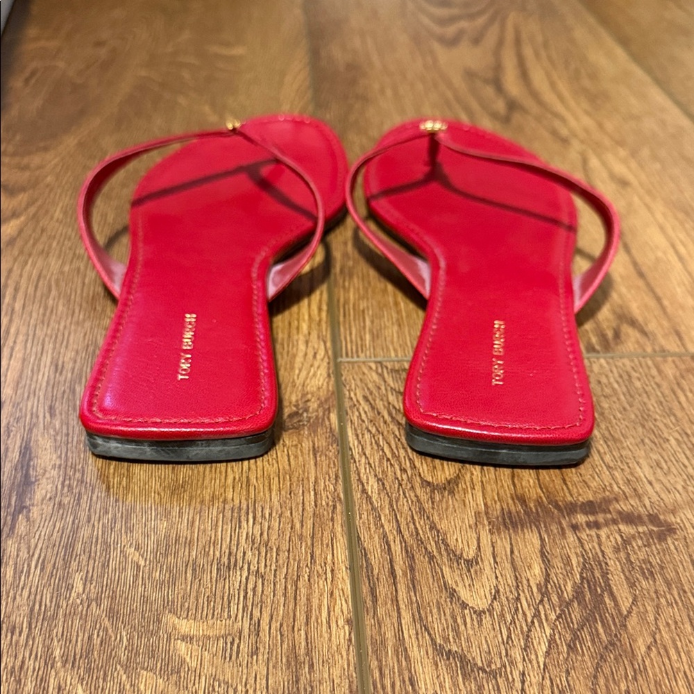 Tory Burch Red Women's Sandals size 10 - Picture 4 of 7